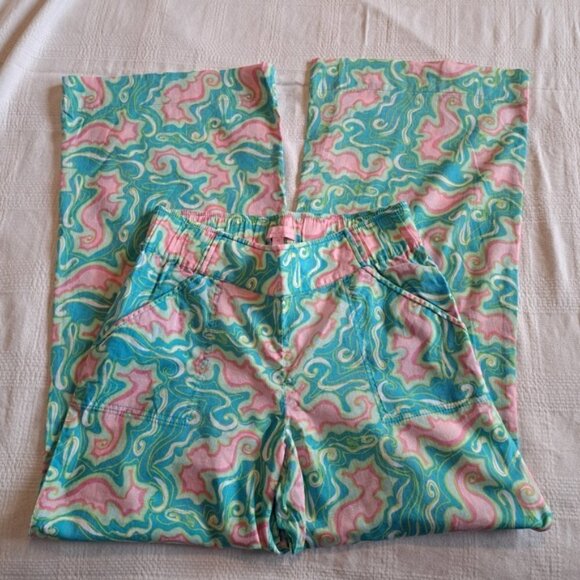 Lilly Pulitzer women's size XS palazzo pants no fade - Picture 2 of 5